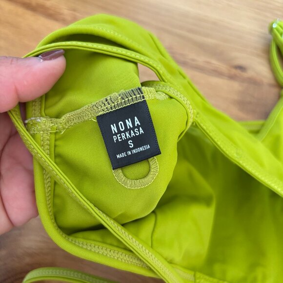 Like New Nonaperkasa Moon Flower Pole Top - Size S, Green Vert - Picture 4 of 7